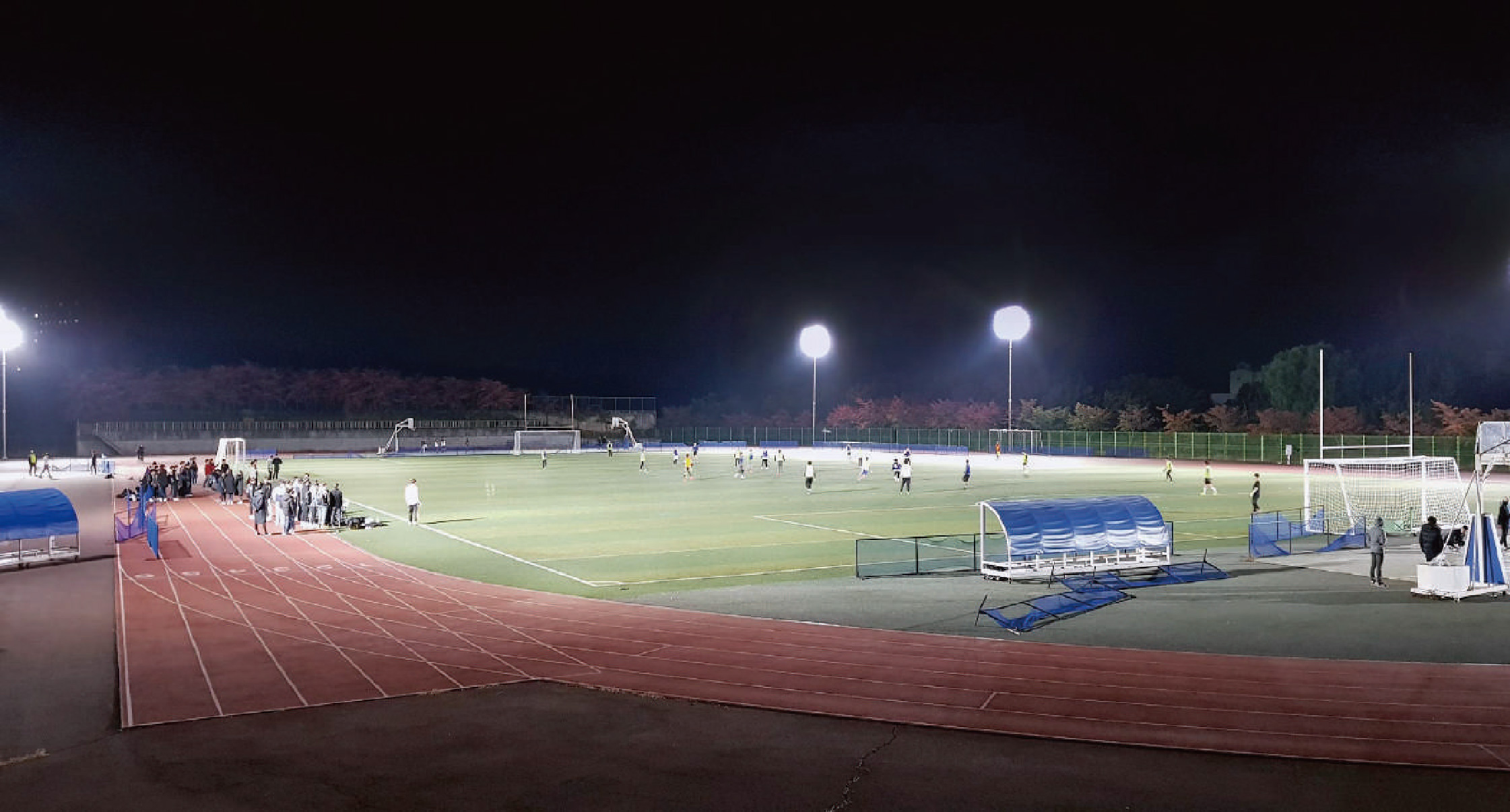 Soccer Lighting 300W LED FloodLight in Korea