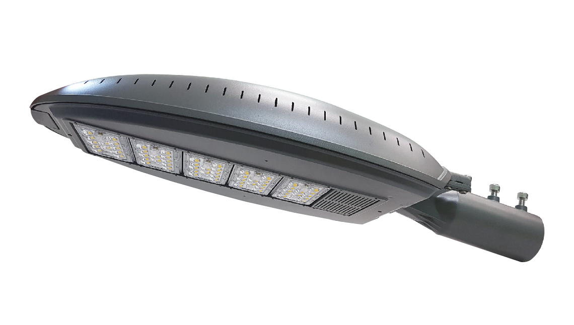 120W LED Street Light / Pole, Seaside Road, IP67